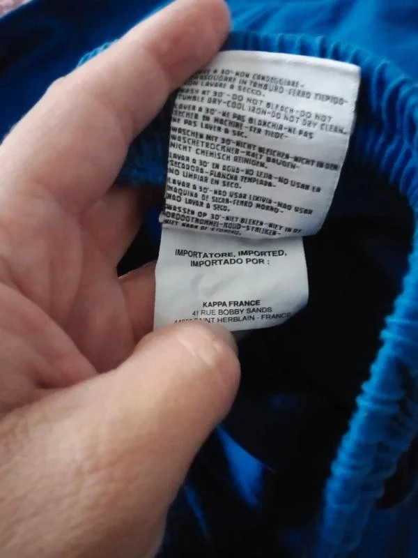 Calça de jogging Kappa, azul, tamanho G. – photo 8